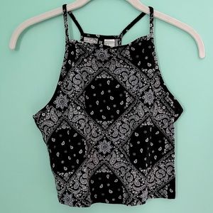 H&M Halter Crop Top